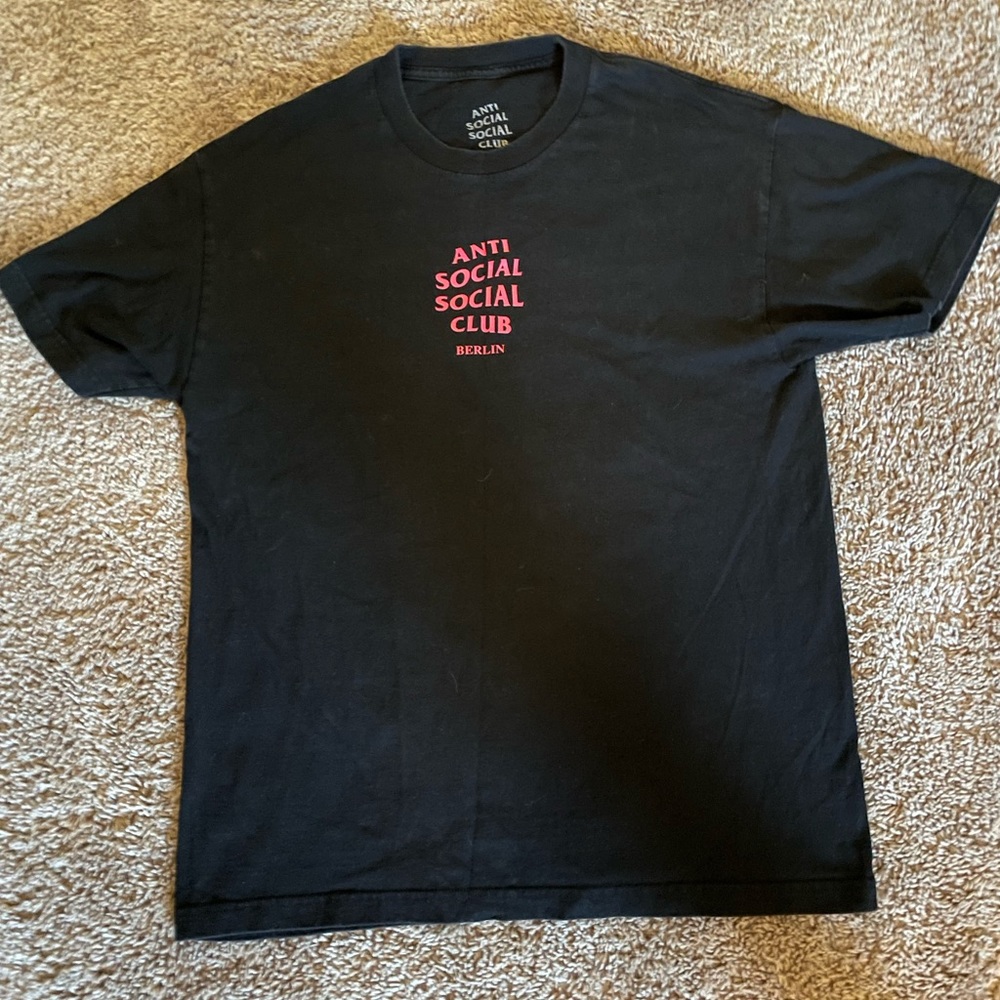 Anti social social club shirt